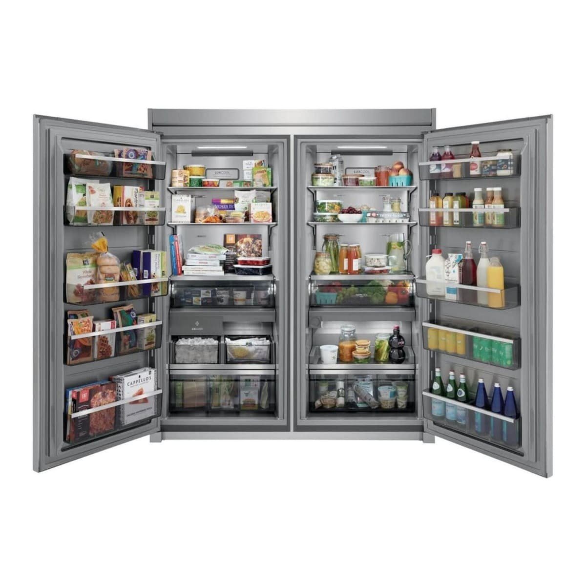 Combo Twin Electrolux No Frost 527 Lt Silver EI33AF80WS y EI33AR80WS + Trimkit - Image 4