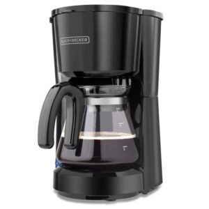 Cafetera Black + Decker de 5 Tazas filtro permanente 650 W | CM0701B