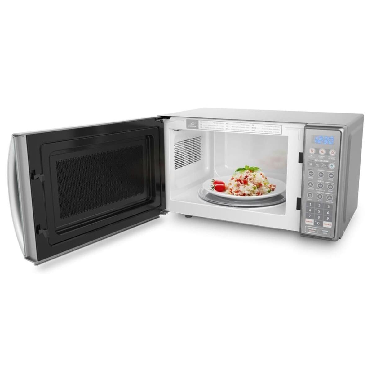 Horno Microondas Electrolux Freestanding 20 Litros Gris | EMDO20S3GSLUG - Image 3