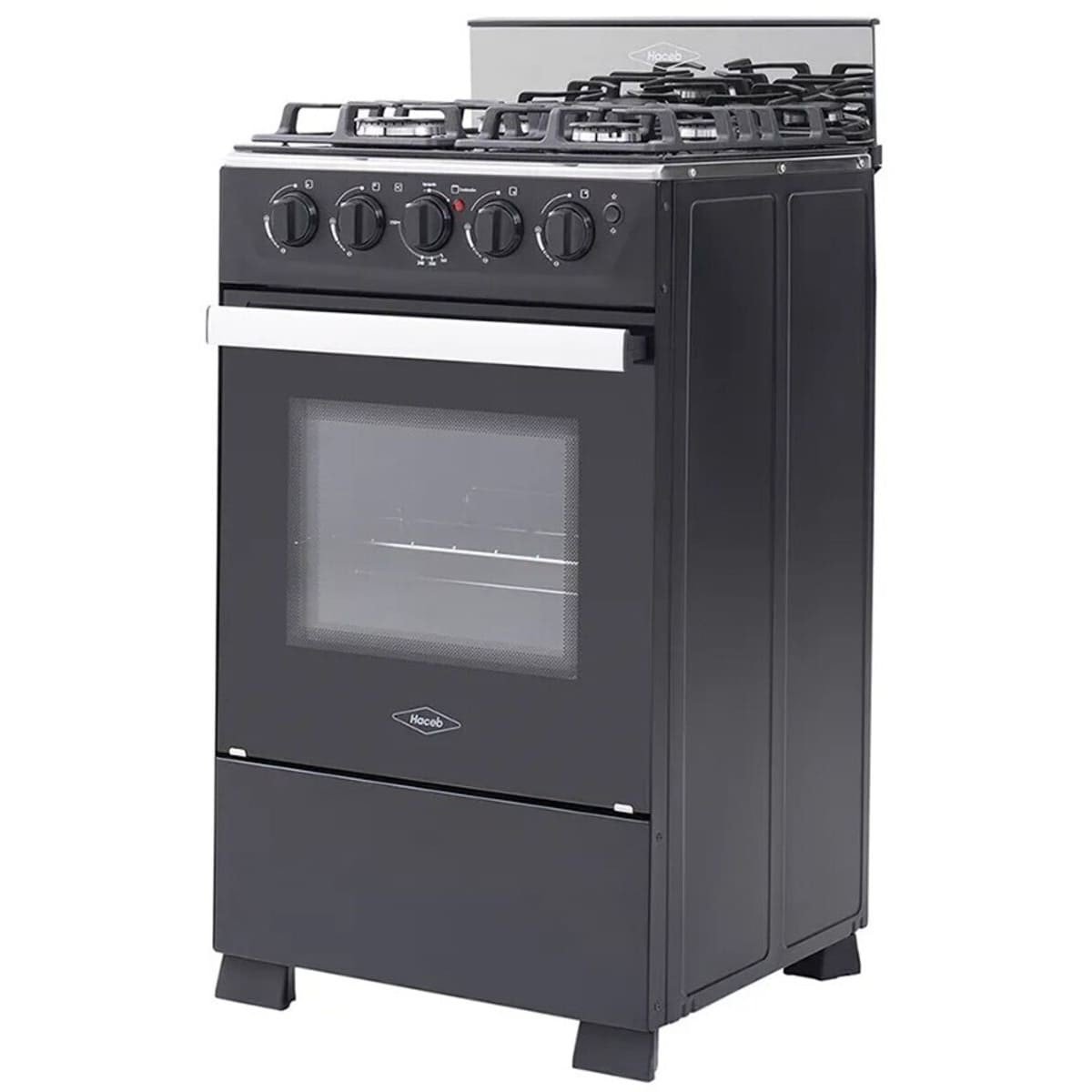 Estufa de Piso Haceb 4 puestos 50cm Romero Cristal Gas Natural | ESTUFA ROMERO CRISTAL 50 GN NE - Image 4