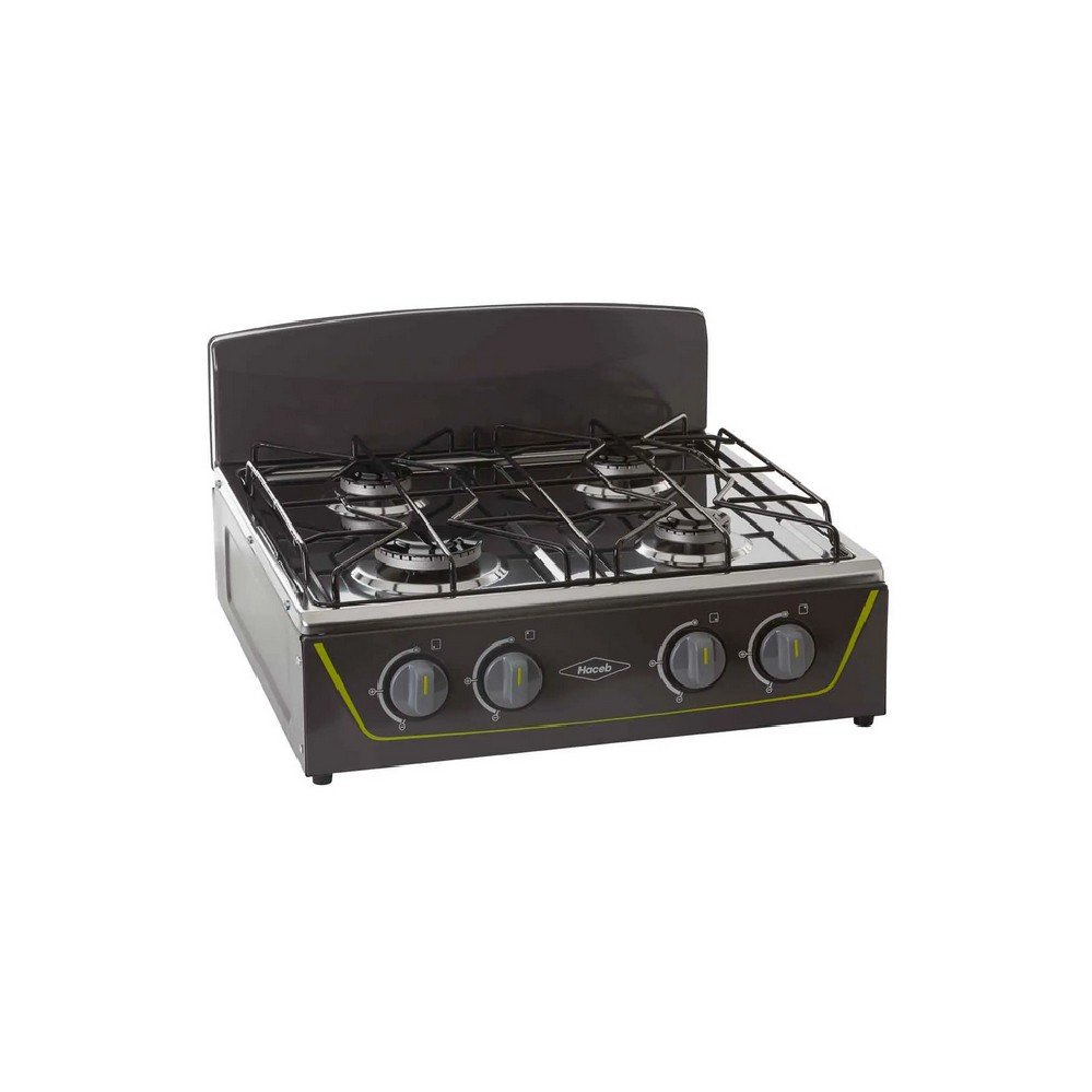 Estufa de Sobremesa Haceb Avellana T Gas Natural 4 Puestos Plata EM AVELLANA T PL - Image 2