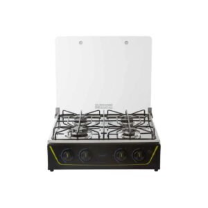 Estufa de Sobremesa Haceb Avellana V Gas Natural 4 Puestos Negra EM AVELLANA V NE