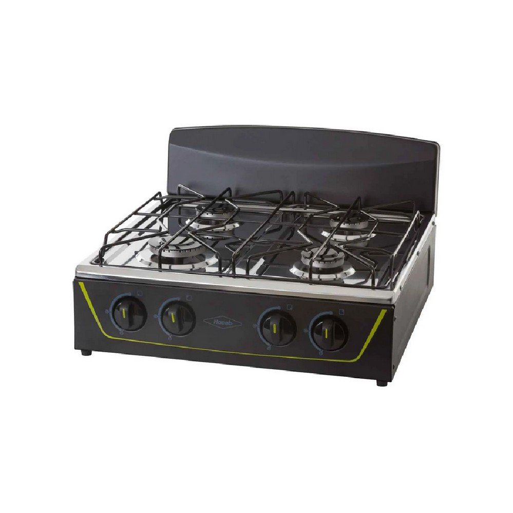 Estufa de Sobremesa Haceb Avellana T Gas Natural 4 Puestos Negra EM AVELLANA T NE - Image 2