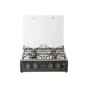 Estufa de Sobremesa Haceb Avellana V Gas Natural 4 Puestos Plata EM AVELLANA V PL