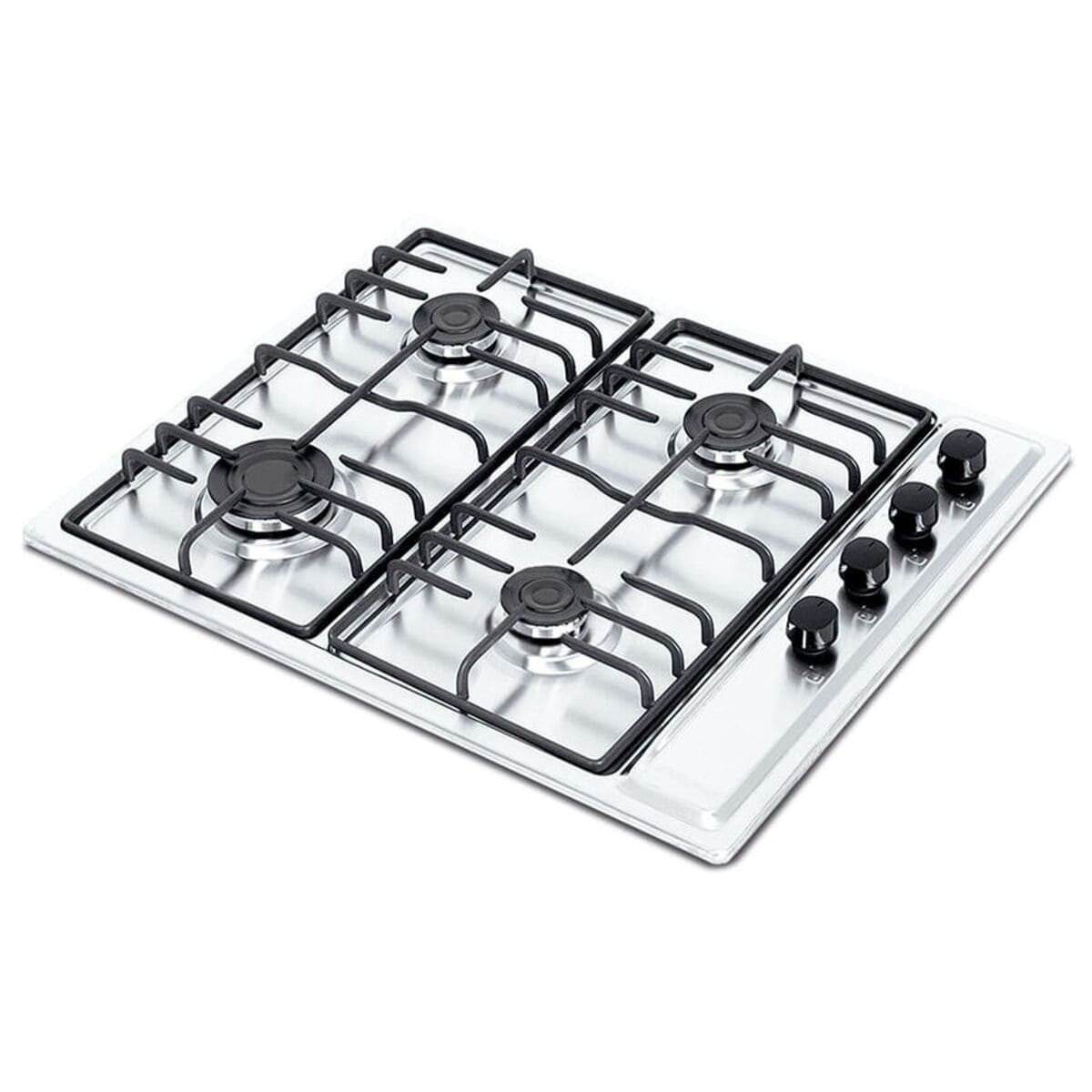 Cubierta Empotrable Challenger 65cm a Gas 4 Puestos Inox | SS 6640 EI