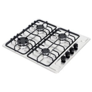 Cubierta Empotrable Challenger 59cm a Gas 4 Puestos Inox | SP 6040 EI