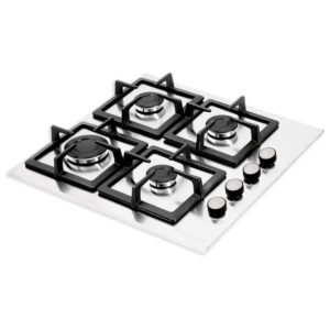 Cubierta Empotrable Challenger 52cm a Gas 4 Puestos Inox | SP 5240 EI