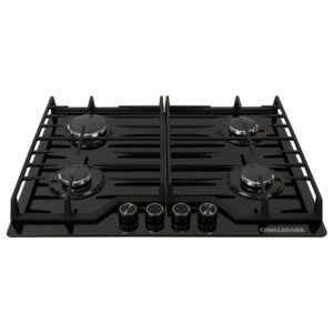 Cubierta Empotrable Challenger 65cm a Gas 4 Puestos Vidrio Templado | SQ 6765