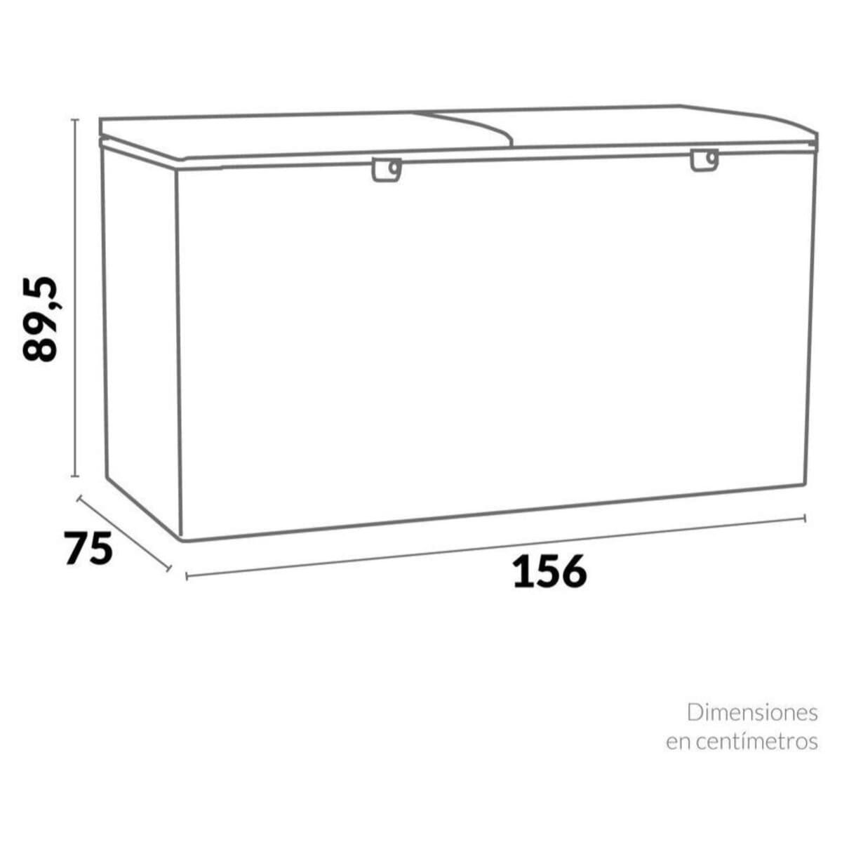 Congelador Challenger Horizontal 535 Lt CH396 - Image 4