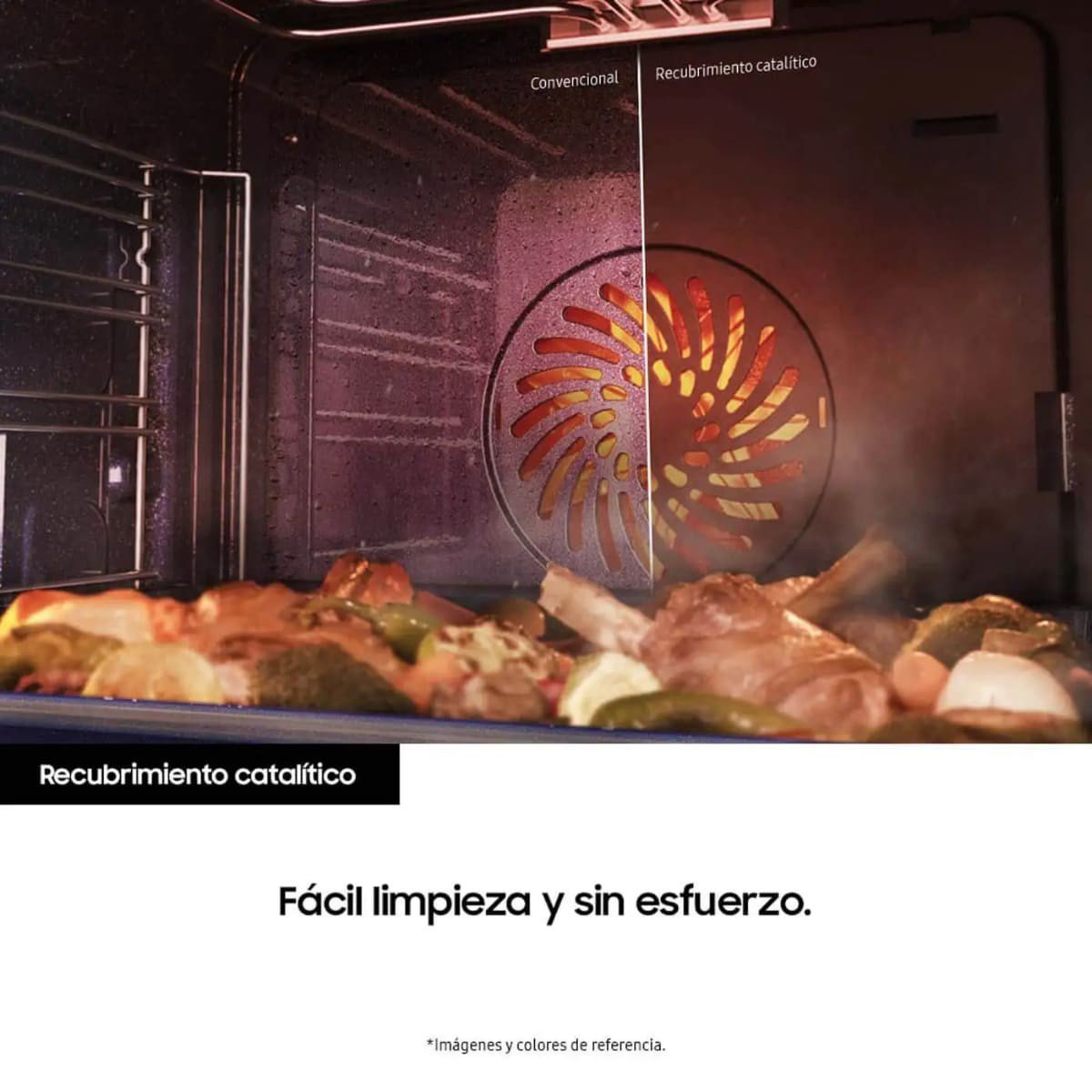 Horno Empotrable Samsung Eléctrico con Convección y Conexión Wi-Fi Acero Inoxidable NV31T4551SS - Image 5