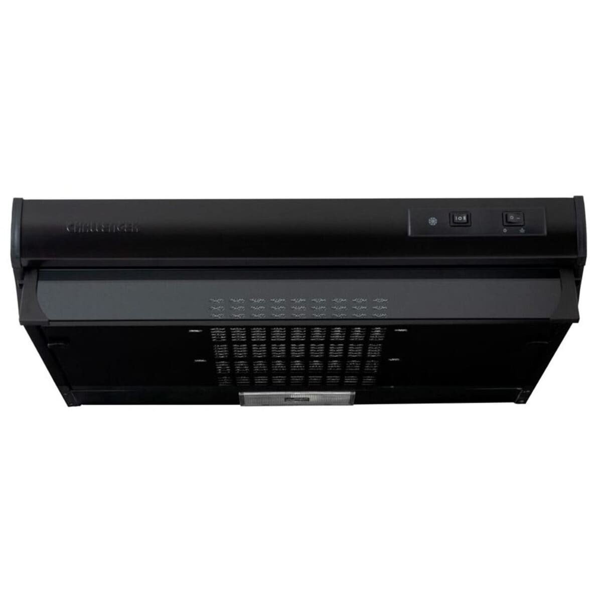 Campana Challenger 60cm Horizontal 2 Velocidades Negra CX 4200 NEGRA