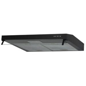 Campana Challenger 76cm Horizontal 3 Velocidades Negra CX 4572 NEGRA