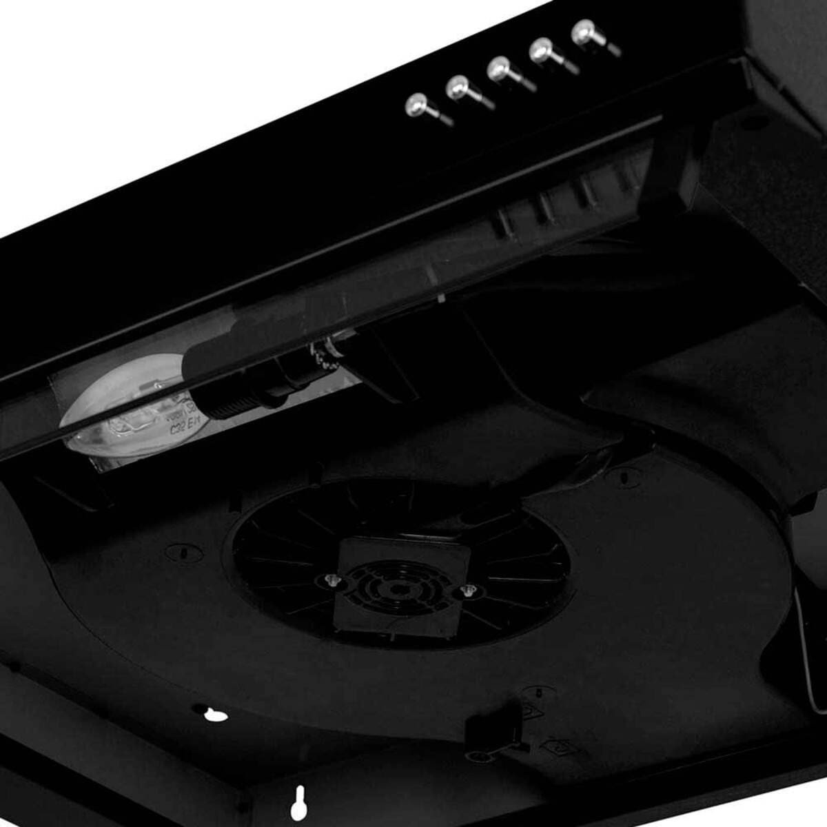 Campana Challenger 60cm Horizontal 3 Velocidades Negra CX 4300 NEGRA - Image 4