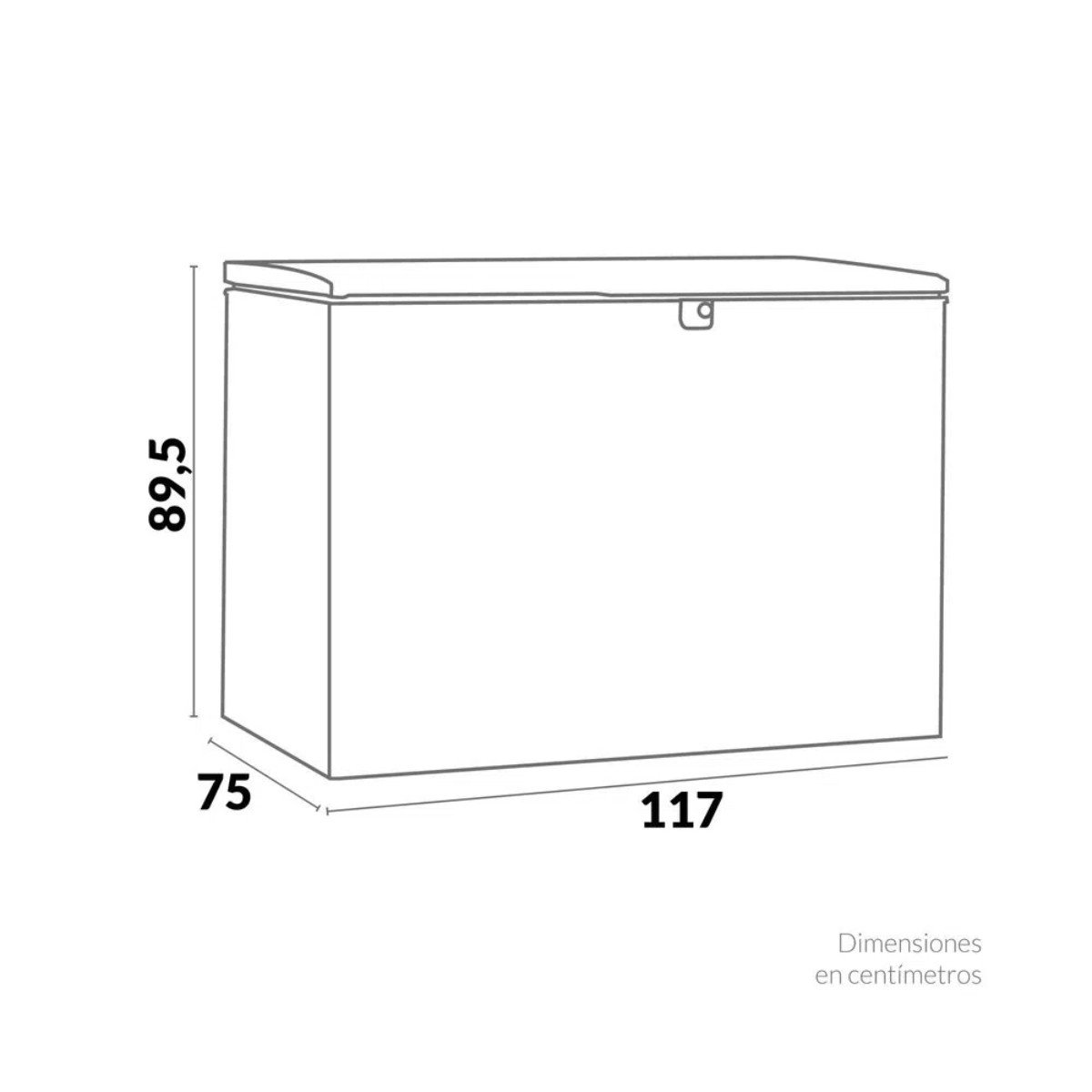 Congelador Horizontal Challenger 387 Litros Brutos | CH363 ALUM - Image 2