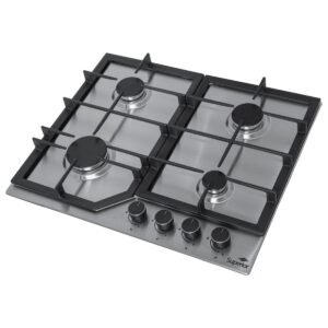 Cubierta Empotrable Superior 4 puestos 60 cm Acero Inoxidable CI 8030-4