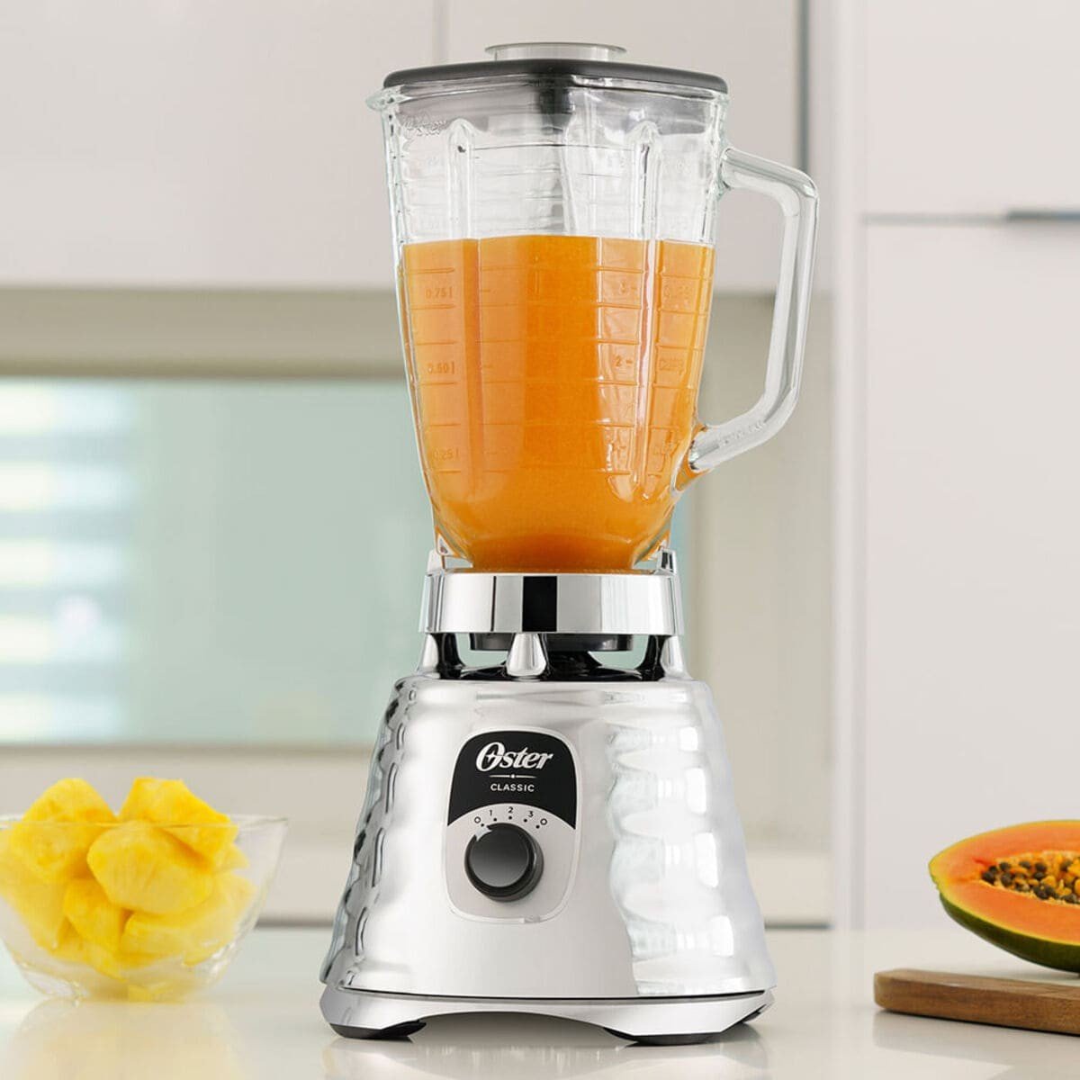 Licuadora Clásica Oster 1.25 Lt Control de Perilla 3 Velocidades 1000 W Cromada BLST4655 - Image 7