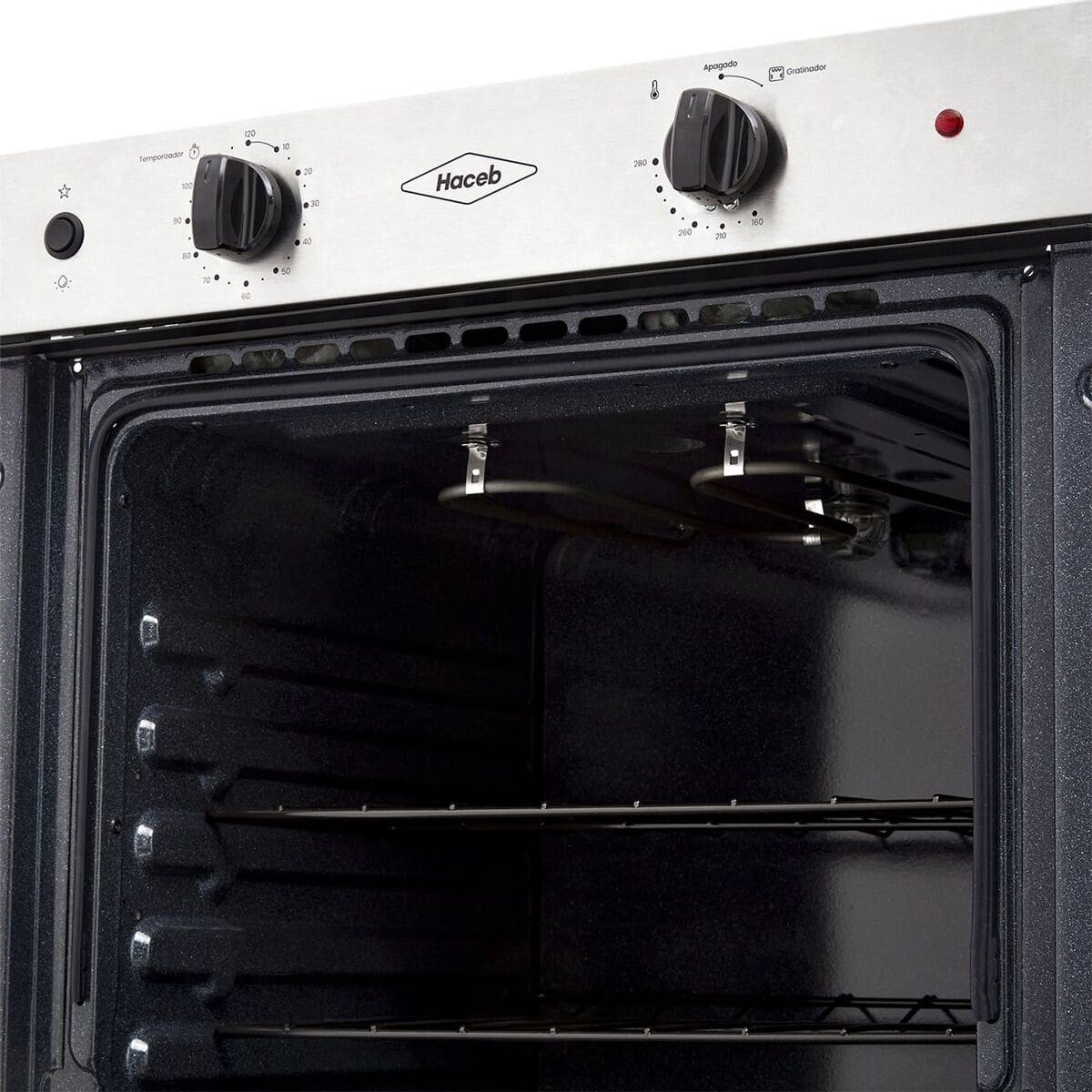 Horno Empotrable Haceb Mixto PA 60 cm Inox Negro Gas Natural 120V HX 60 PA INOX NE GN - Image 4