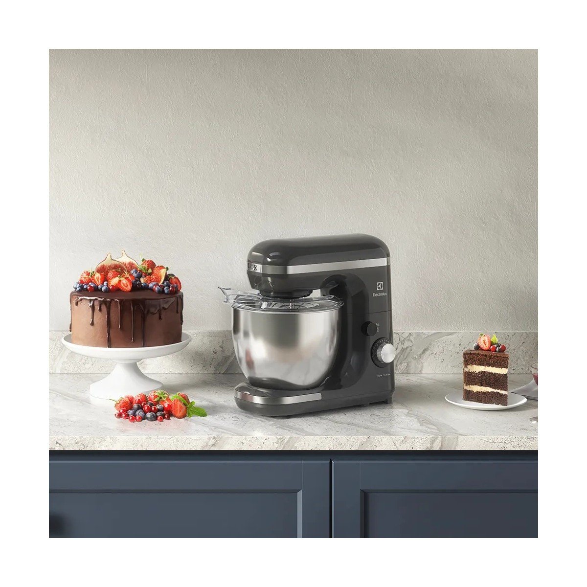 Batidora de Pedestal Electrolux 5 Litros 12 Velocidades Gris Oscuro EKM40 - Image 3