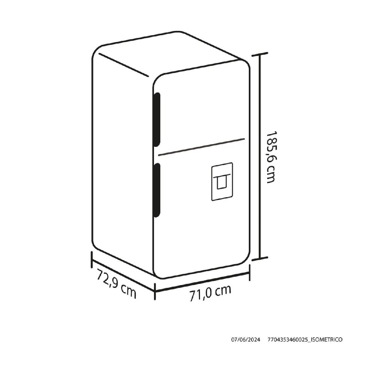 Nevera Haceb 448 Litros Brutos Negro Cósmico Manija Integrada Inverter NEV ALC 448 SE PD DA MI NC INV - Image 3