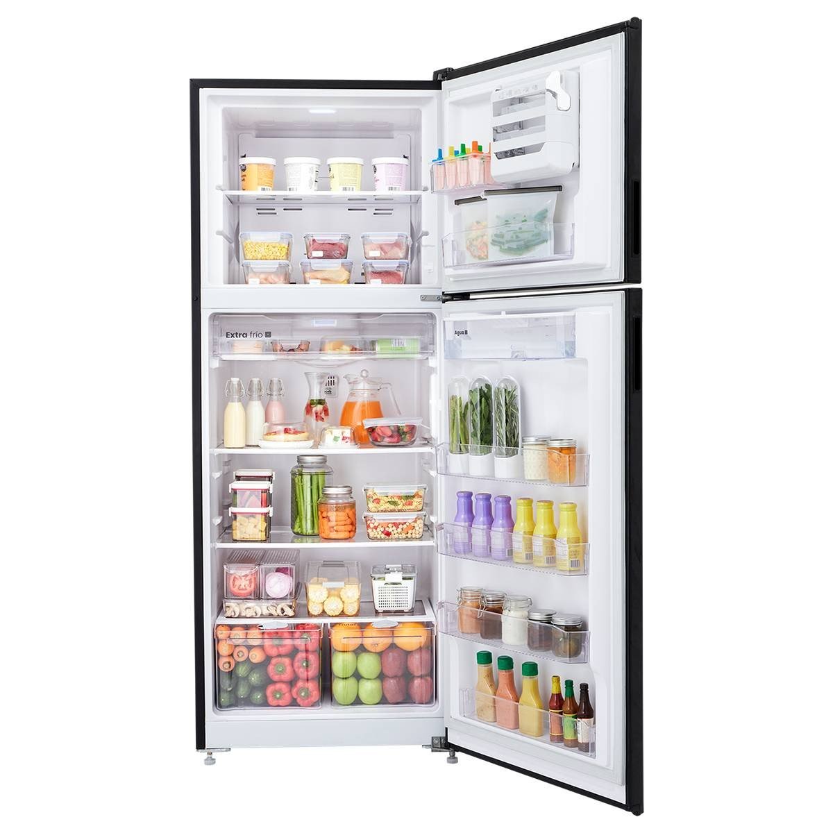 Nevera Haceb 448 Litros Brutos Negro Cósmico Manija Integrada Inverter NEV ALC 448 SE PD DA MI NC INV - Image 4