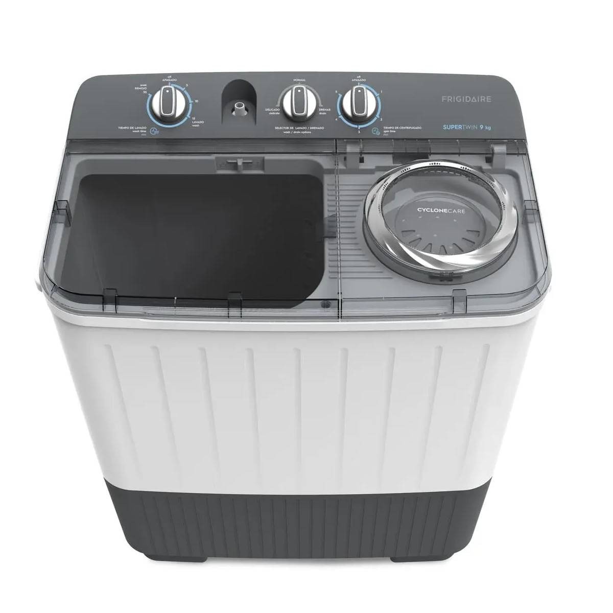 Lavadora Semiautomática Frigidaire 9 Kg Doble Tina Blanca FWTM09M6BUXW - Image 3