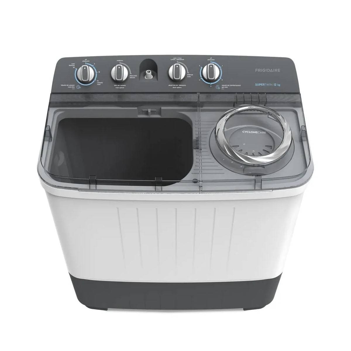 Lavadora Semiautomática Frigidaire 12 Kg Doble Tina Blanca FWTM12M6BUXW - Image 3