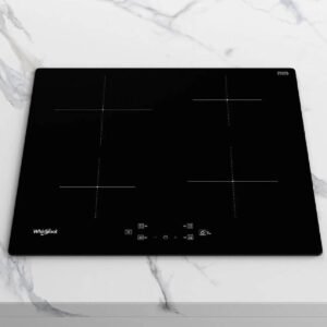 Cubierta de Inducción Whirlpool 60cm Vitrocerámica Negro ACM807BA