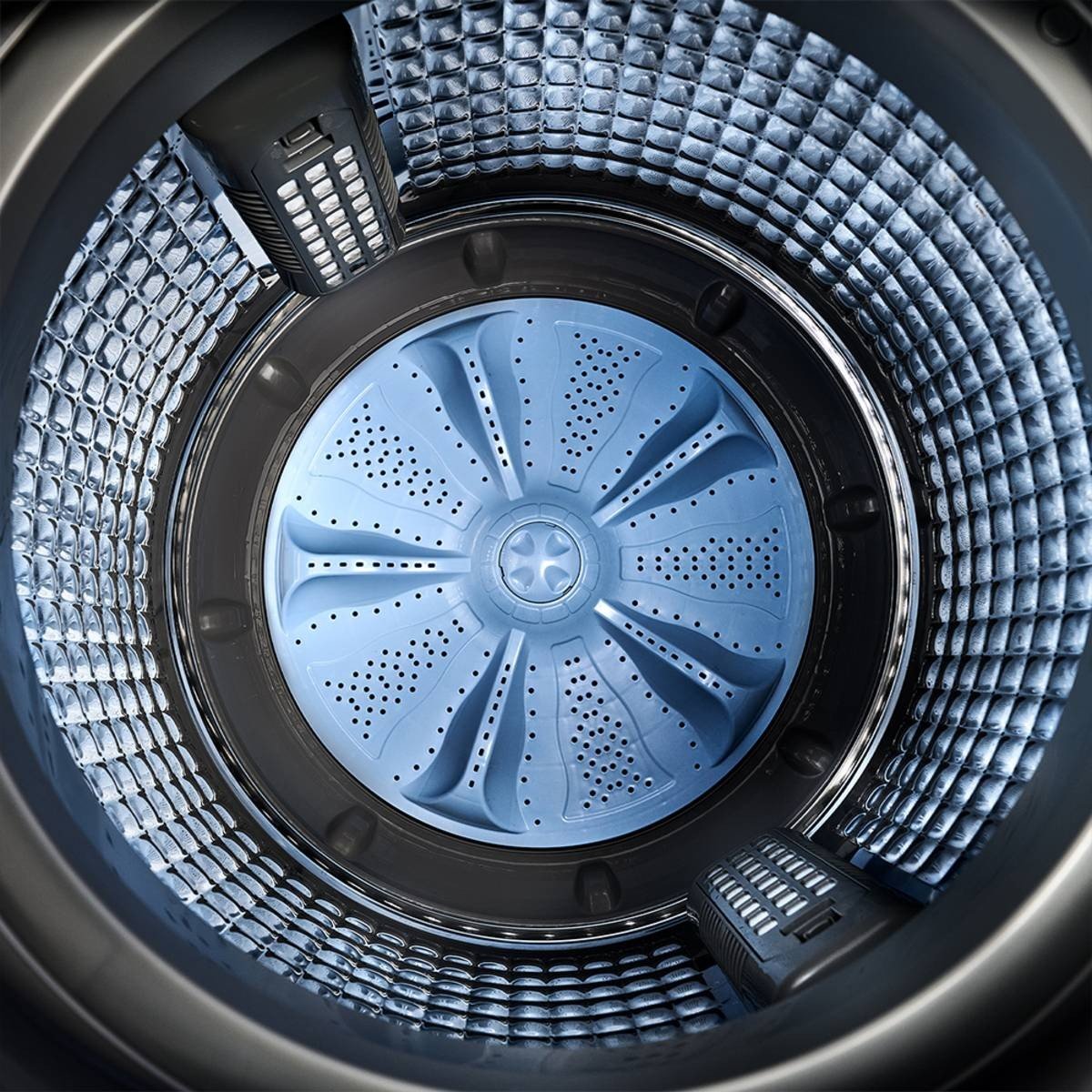 Lavadora Mabe 16 Kg Carga Superior Diamond Gris LMA6120WDGAB0 - Image 6