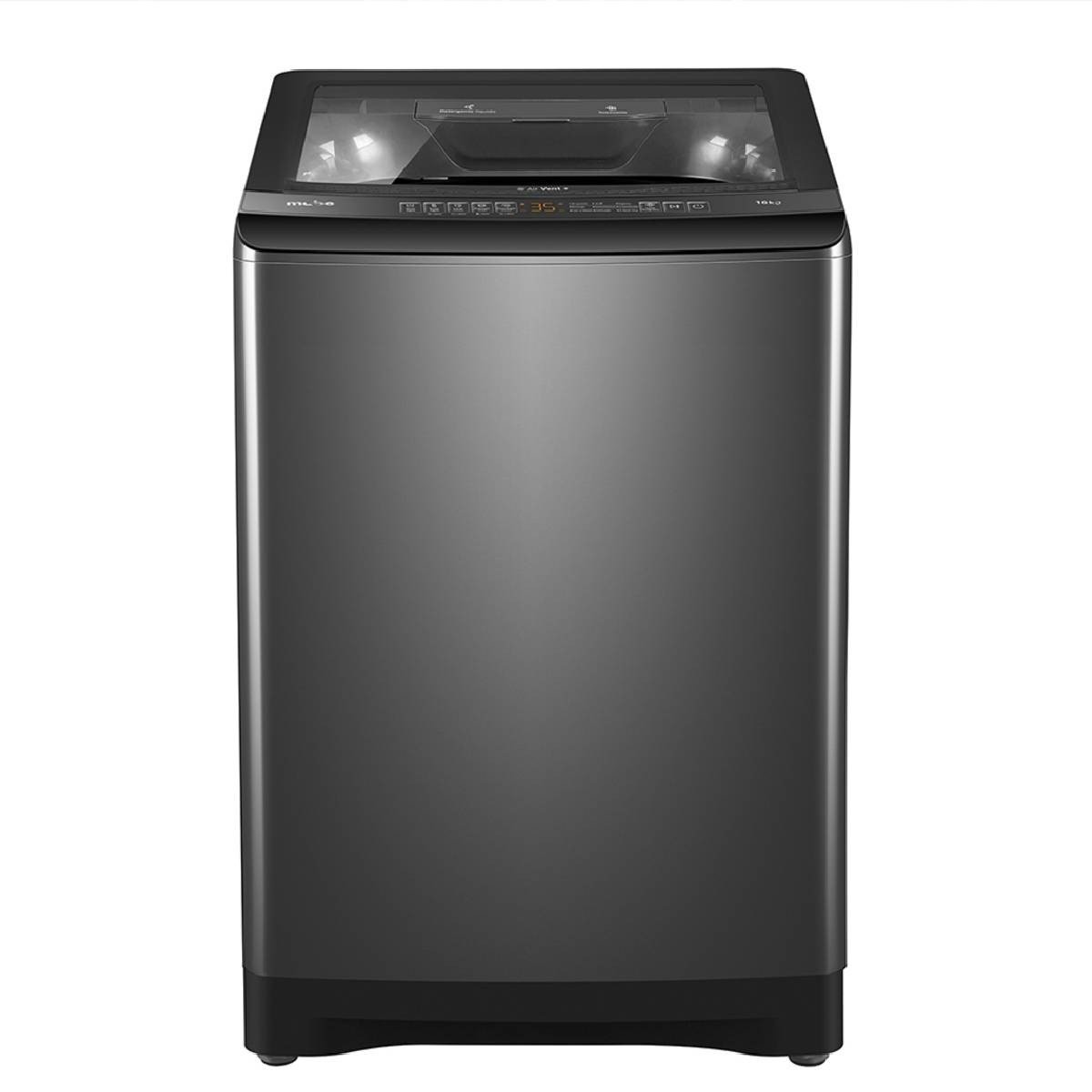 Lavadora Mabe 16 Kg Carga Superior Diamond Gris LMA6120WDGAB0