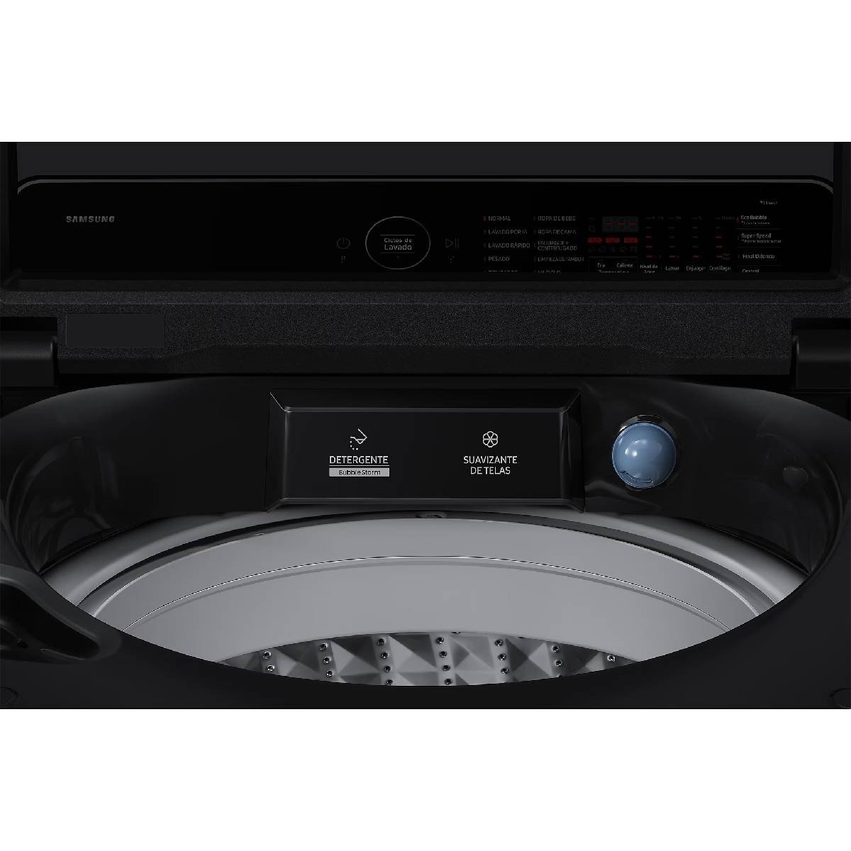 Lavadora Samsung 19 Kg Carga Superior Bespoke AI Wash Negra WA80F19S8BCO - Image 7
