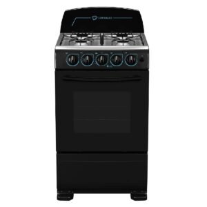 Estufa de Piso Mabe 4 puestos Gas Natural Negro CCC20ANXN-5