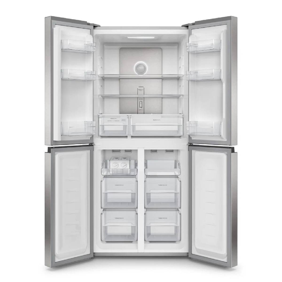 Nevecon Electrolux 421 Litros No Frost Bottom Multi Door Inverter Silver ERQU40E3HWS - Image 7