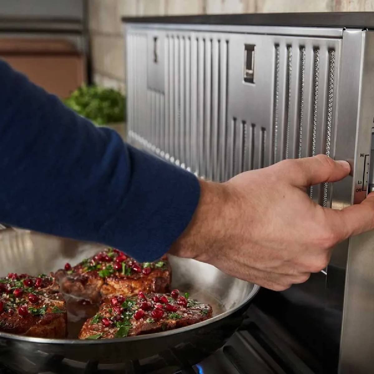 Campana Deslizable KitchenAid 36" Acero Inoxidable Gris KXD4636YSS - Image 7