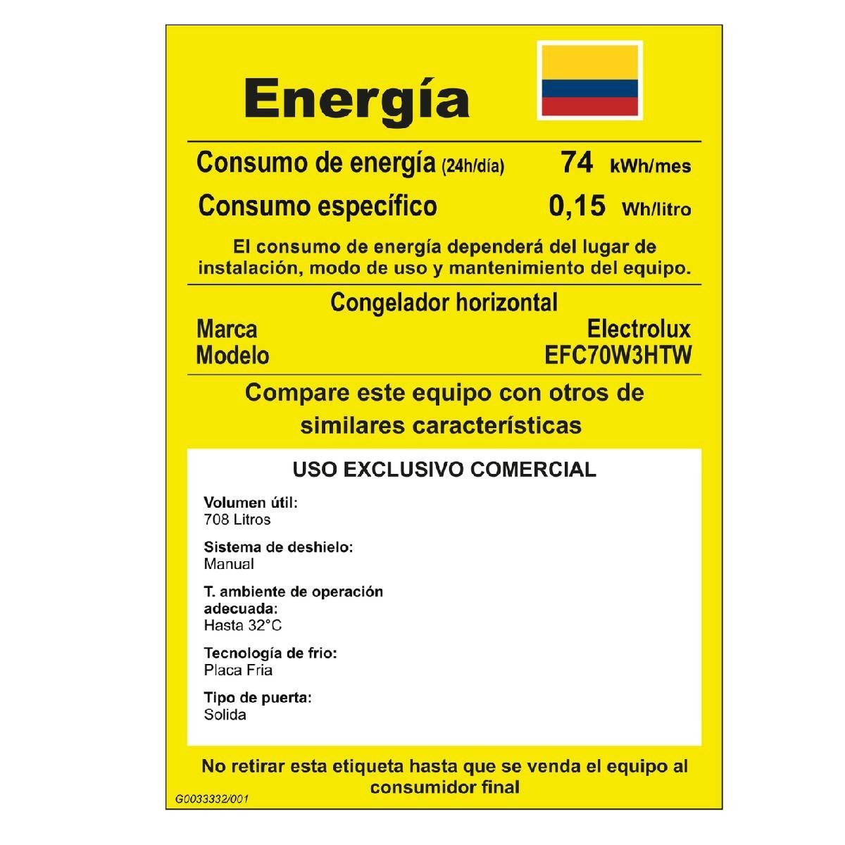 Congelador Electrolux Horizontal 708 Litros Frost EFC70W3HTW - Image 4