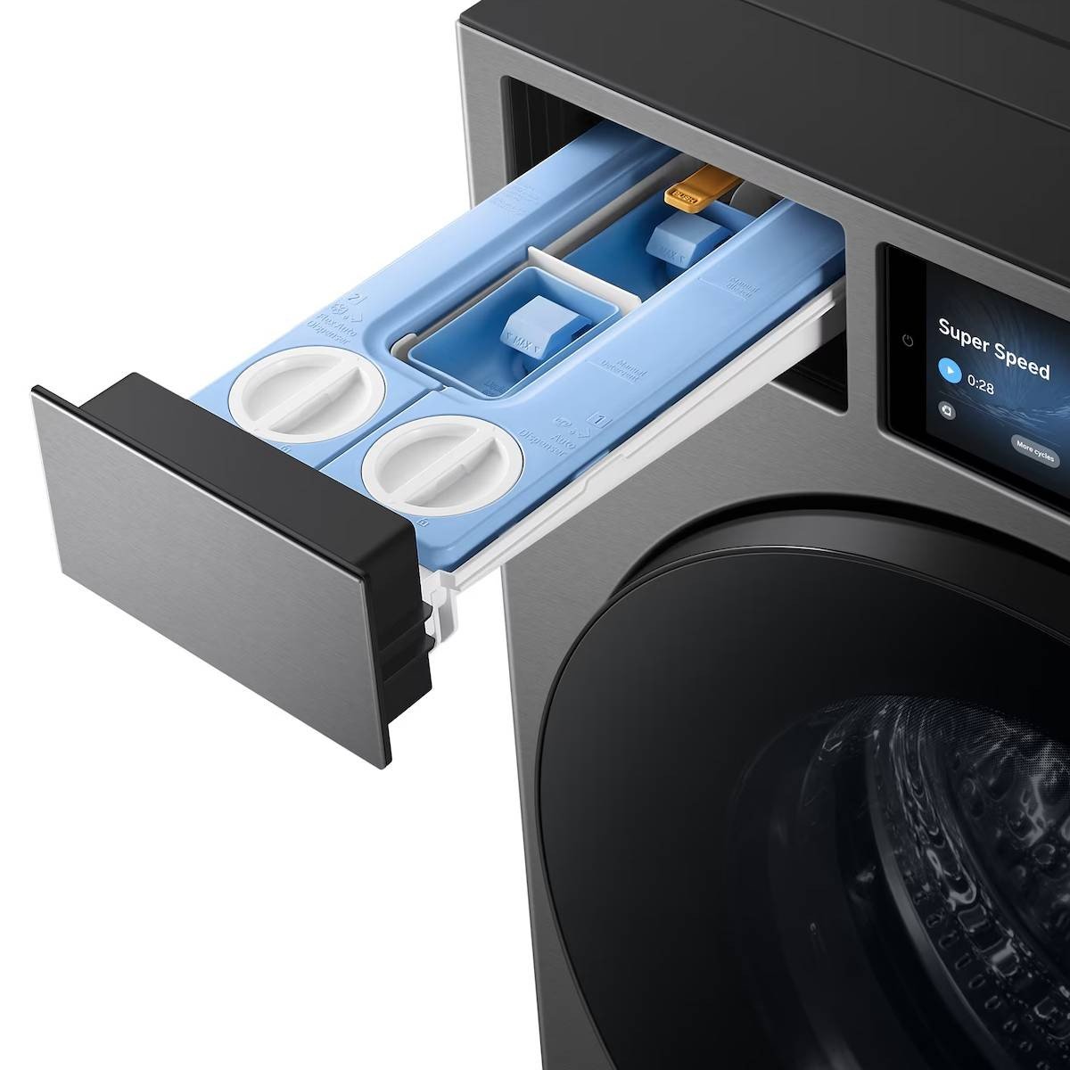 Combo Samsung Lavadora 26 Kg Carga Frontal Bespoke WF90F26ADSCO + Secadora 24 Kg Carga Frontal Bespoke Sensor Dry DV90F24UGSCO - Image 8