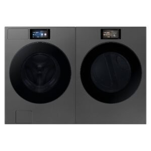 Combo Samsung Lavadora 26 Kg Carga Frontal Bespoke WF90F26ADSCO + Secadora 24 Kg Carga Frontal Bespoke Sensor Dry DV90F24UGSCO