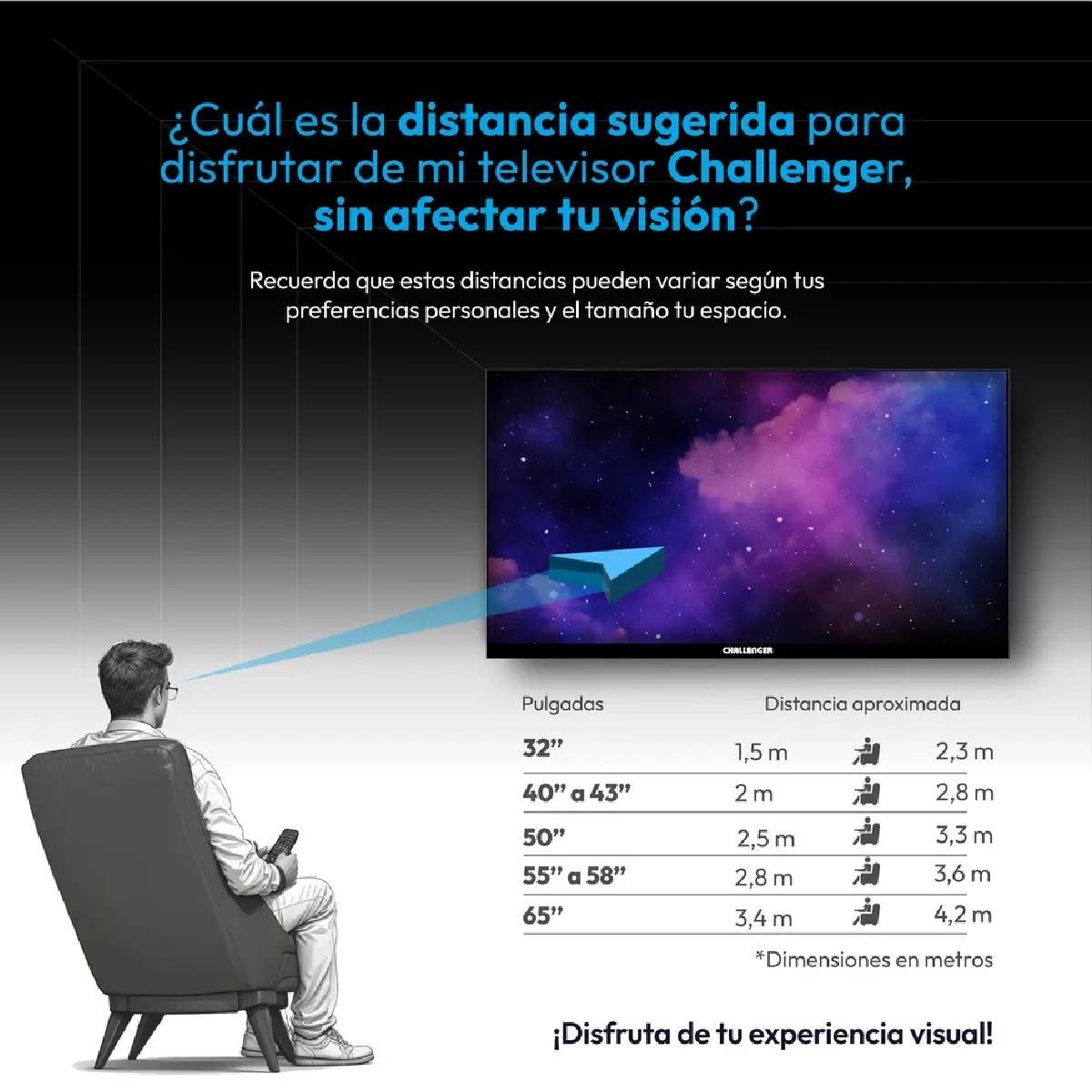 Televisor Challenger 43 pulgadas LED FULL HD Google LED 43KG90 BT T2 GOOGLE TV - Image 4