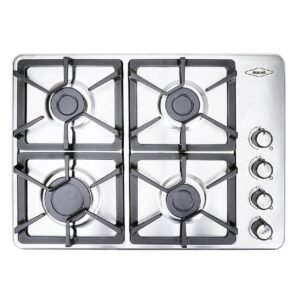 Cubierta de Empotrar Haceb 60-43 Inox CUB TA 60-43 INOX HF GN