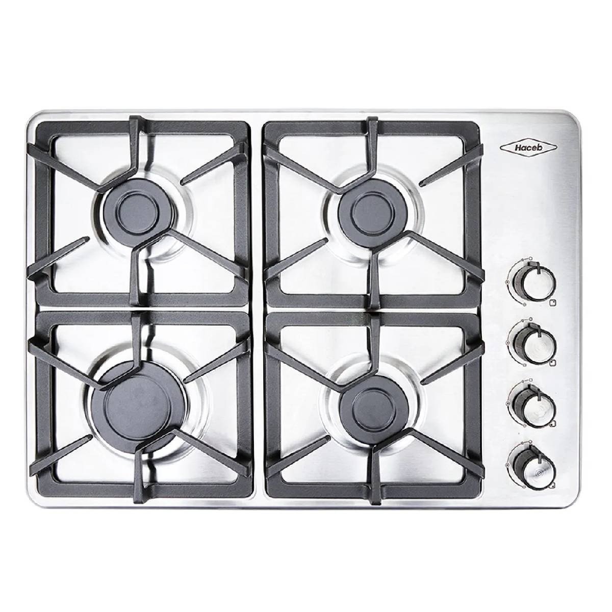 Cubierta de Empotrar Haceb 60-43 Inox CUB TA 60-43 INOX HF GN