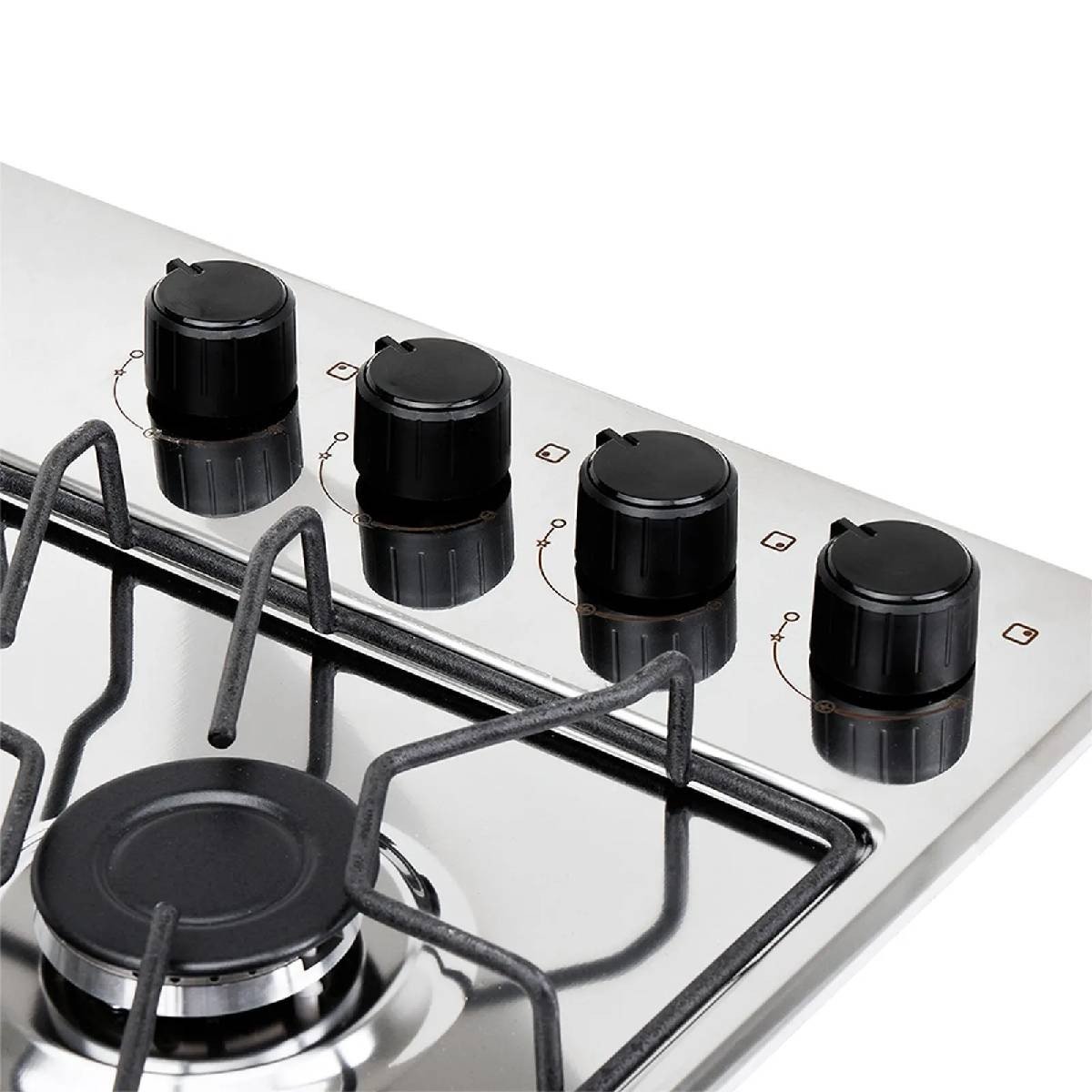 Cubierta de Empotrar Haceb 60X43 CUB TO 60-43 INOX AL GN - Image 8