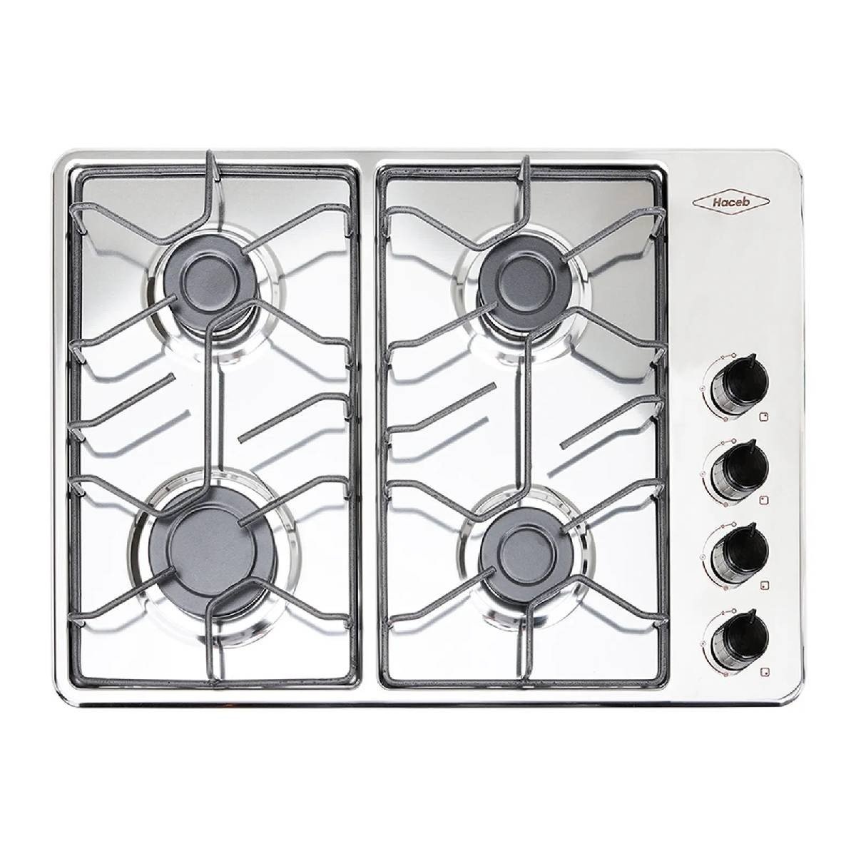 Cubierta de Empotrar Haceb 60X43 CUB TO 60-43 INOX AL GN