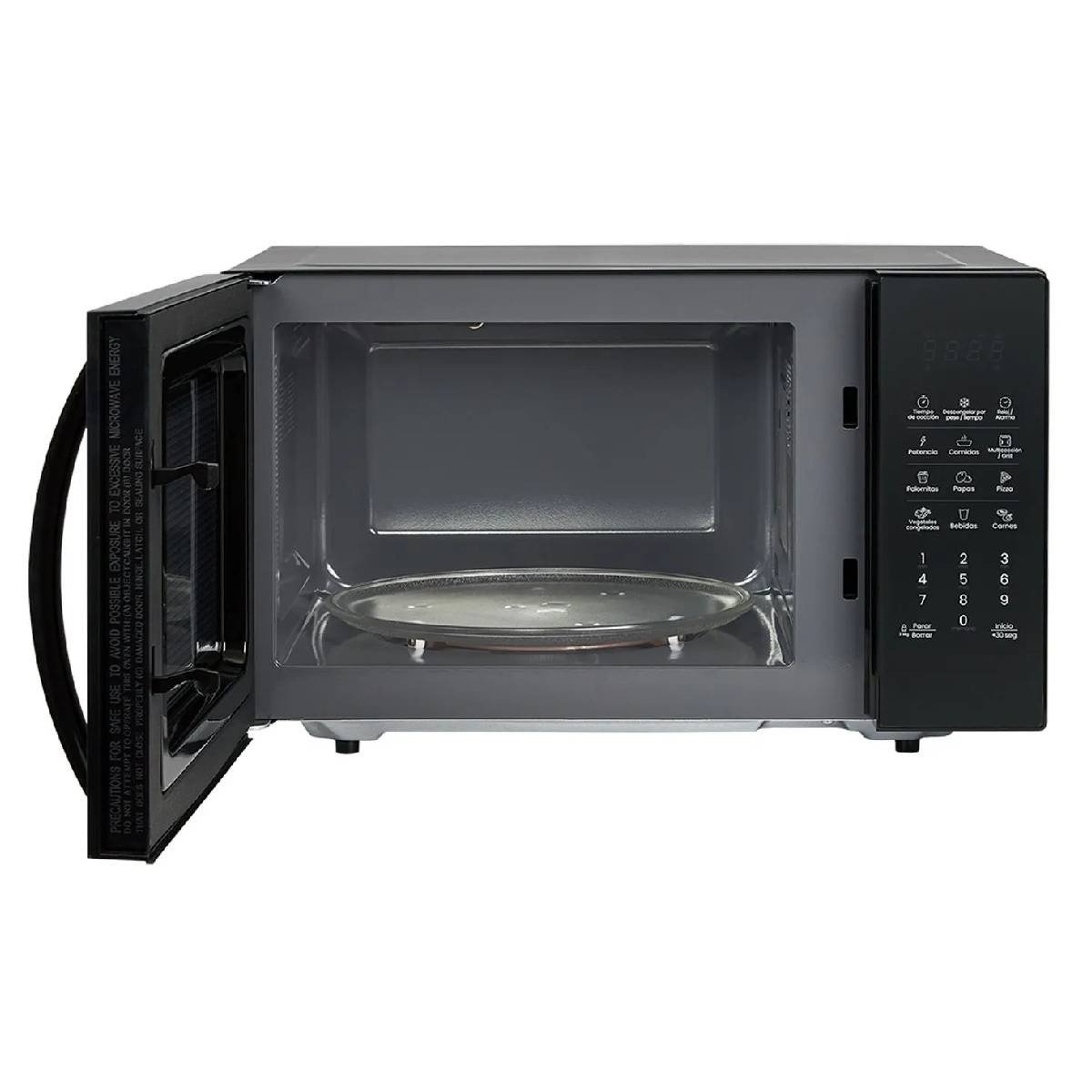 Horno Microondas Haceb 0,9 pies Negro con Gratinador - Image 5