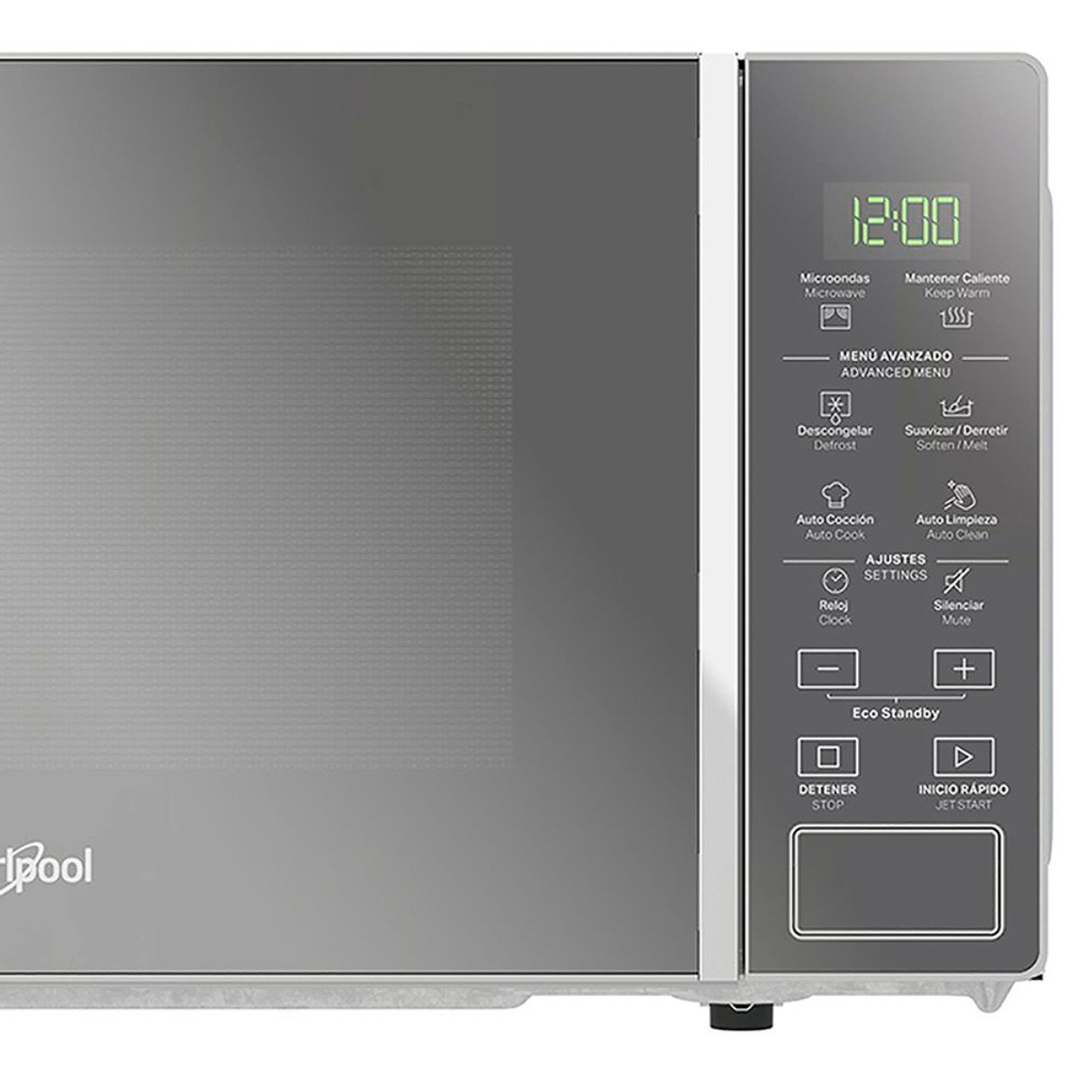 Horno Microondas Whirlpool 07 PC Silver | WM1807D - Image 3