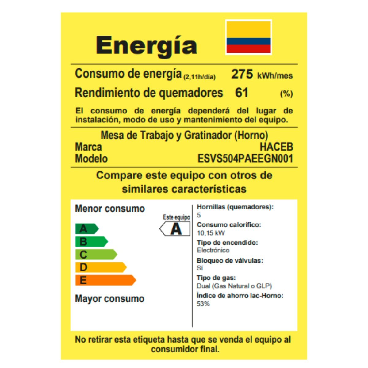 Estufa Haceb 4 Ptos Romero Reflex Negra | ROMERO REFLEX 50V GN NE - Image 5