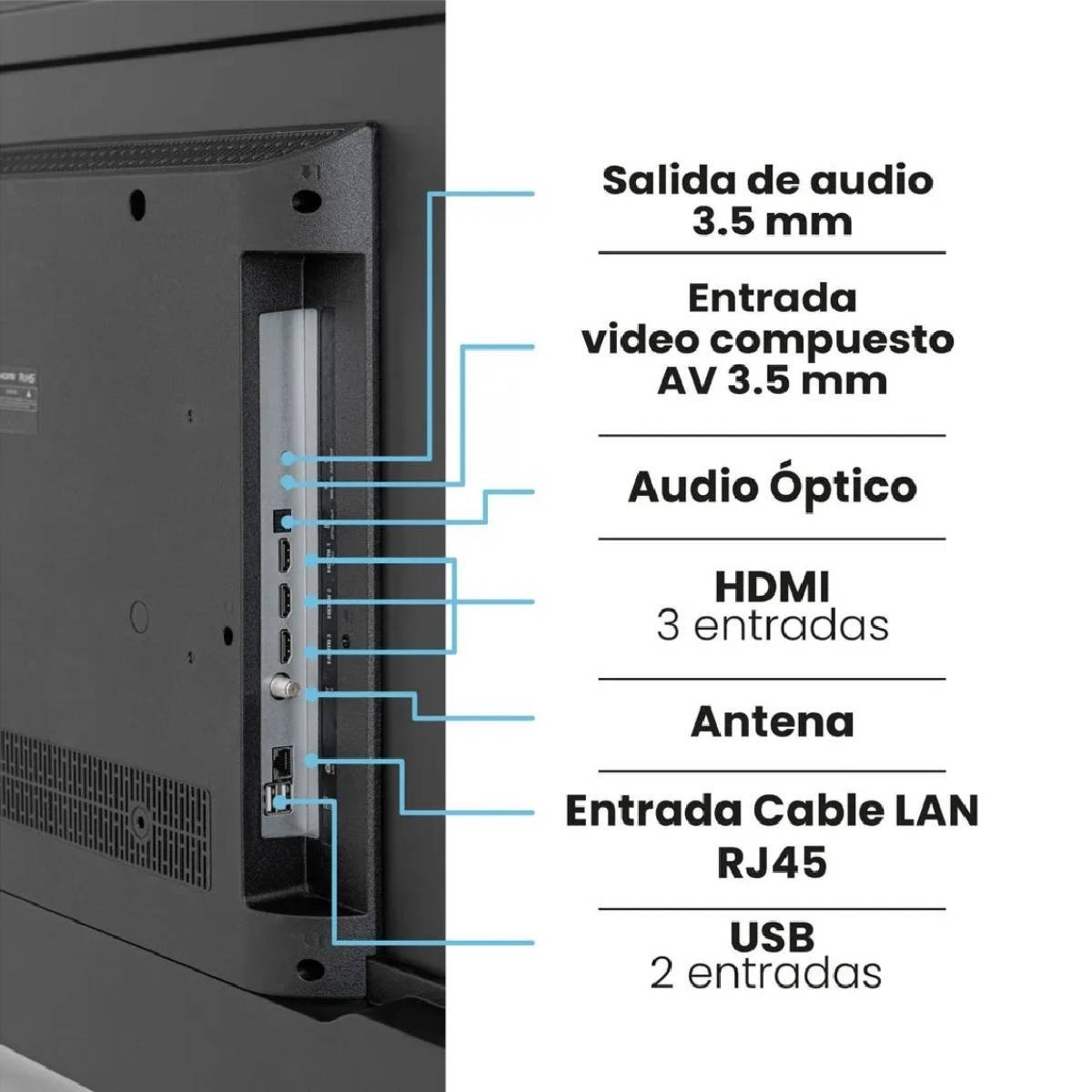 Televisor Challenger 65 pulgadas QLED Google TV 65KG290 BT - Image 7