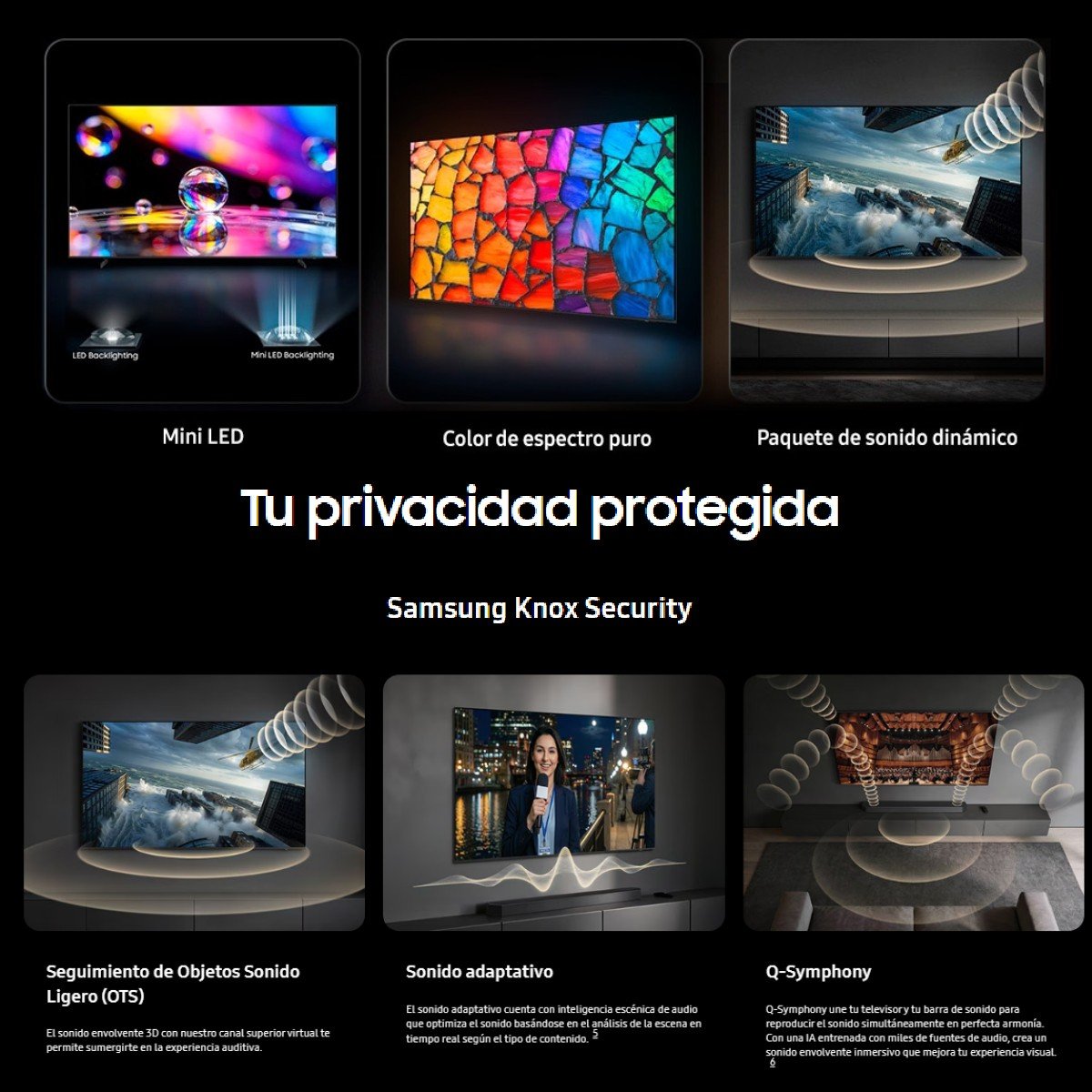 copy of Televisor Samsung 55" Mini led 4K Ultra HD IA UN55M75HAKXZL - Image 3